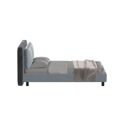 Giovanna Double Bed with Elegant Headboard