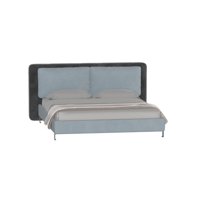 Giovanna Double Bed with Elegant Headboard