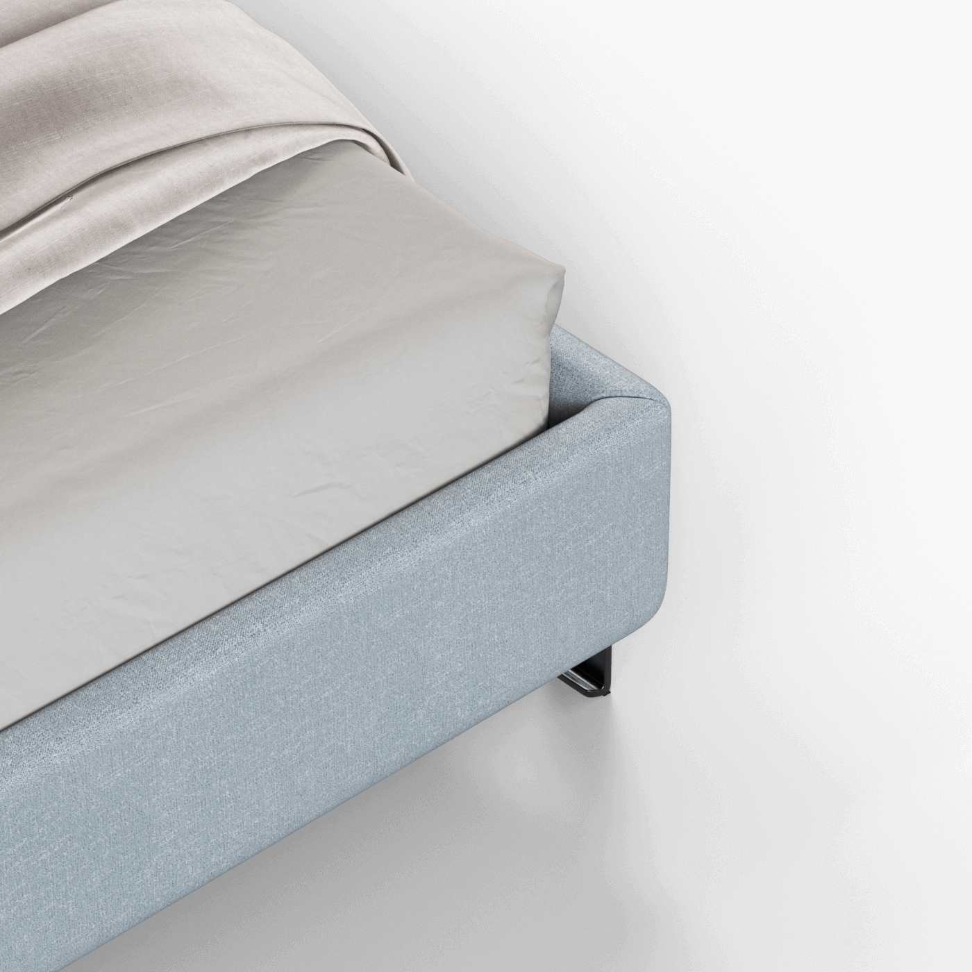 Giovanna Double Bed with Elegant Headboard