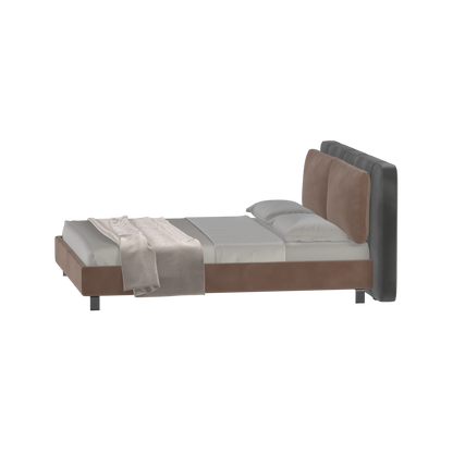 Giovanna Double Bed with Elegant Headboard