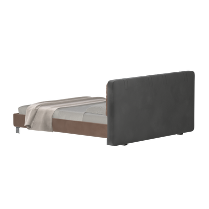 Giovanna Double Bed with Elegant Headboard