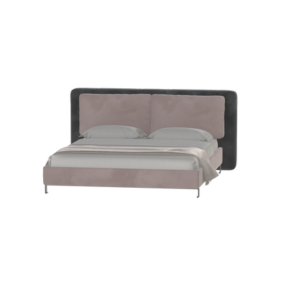 Giovanna Double Bed with Elegant Headboard