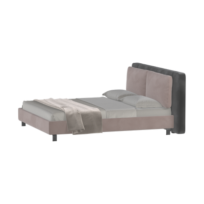 Giovanna Double Bed with Elegant Headboard
