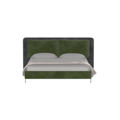 Giovanna Double Bed with Elegant Headboard