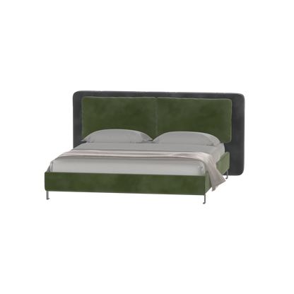 Giovanna Double Bed with Elegant Headboard