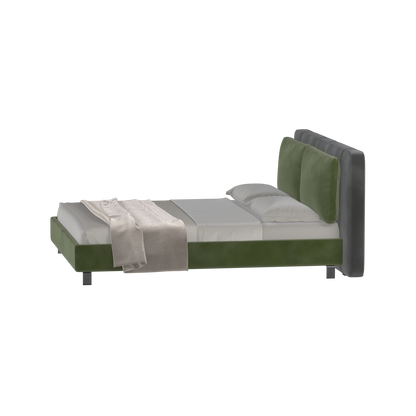 Giovanna Double Bed with Elegant Headboard