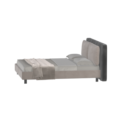 Giovanna Double Bed with Elegant Headboard