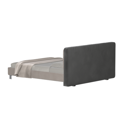 Giovanna Double Bed with Elegant Headboard