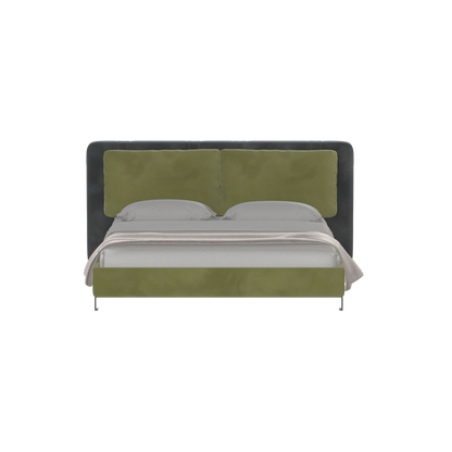 Giovanna Double Bed with Elegant Headboard