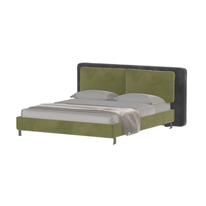 Giovanna Double Bed with Elegant Headboard