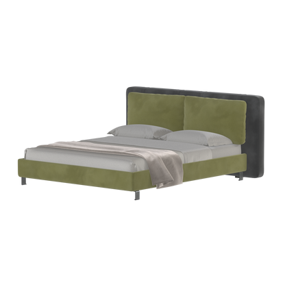 Giovanna Double Bed with Elegant Headboard