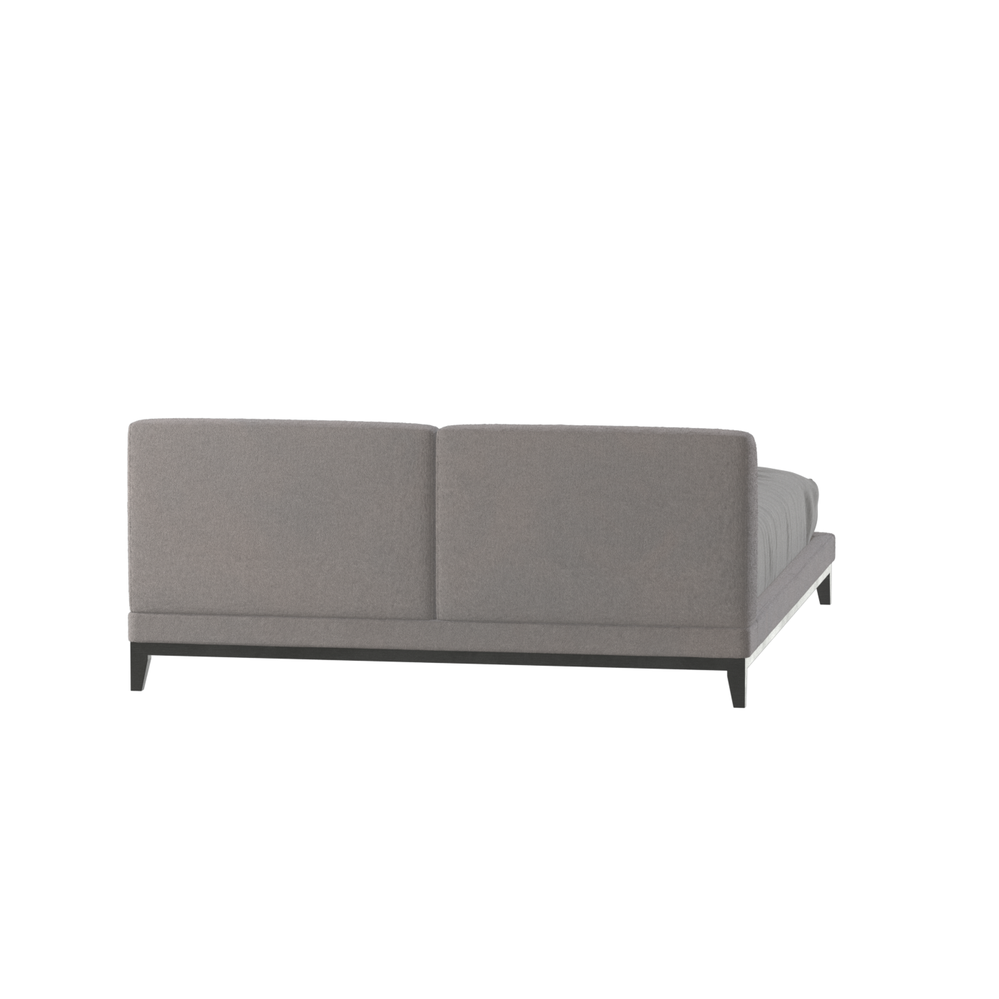 Infinity Upholstered Double Bed with Elegant Headboard