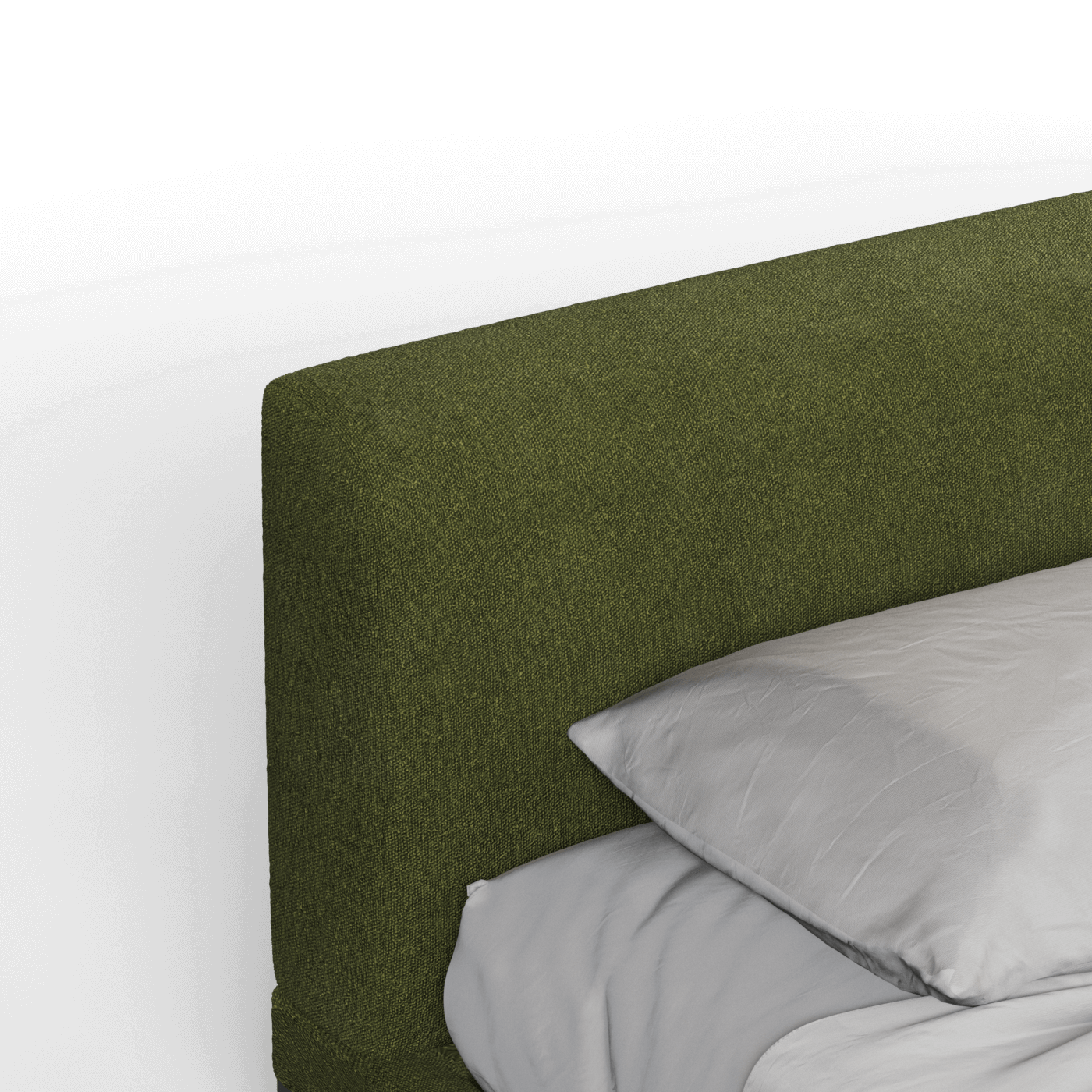 Infinity Upholstered Double Bed with Elegant Headboard