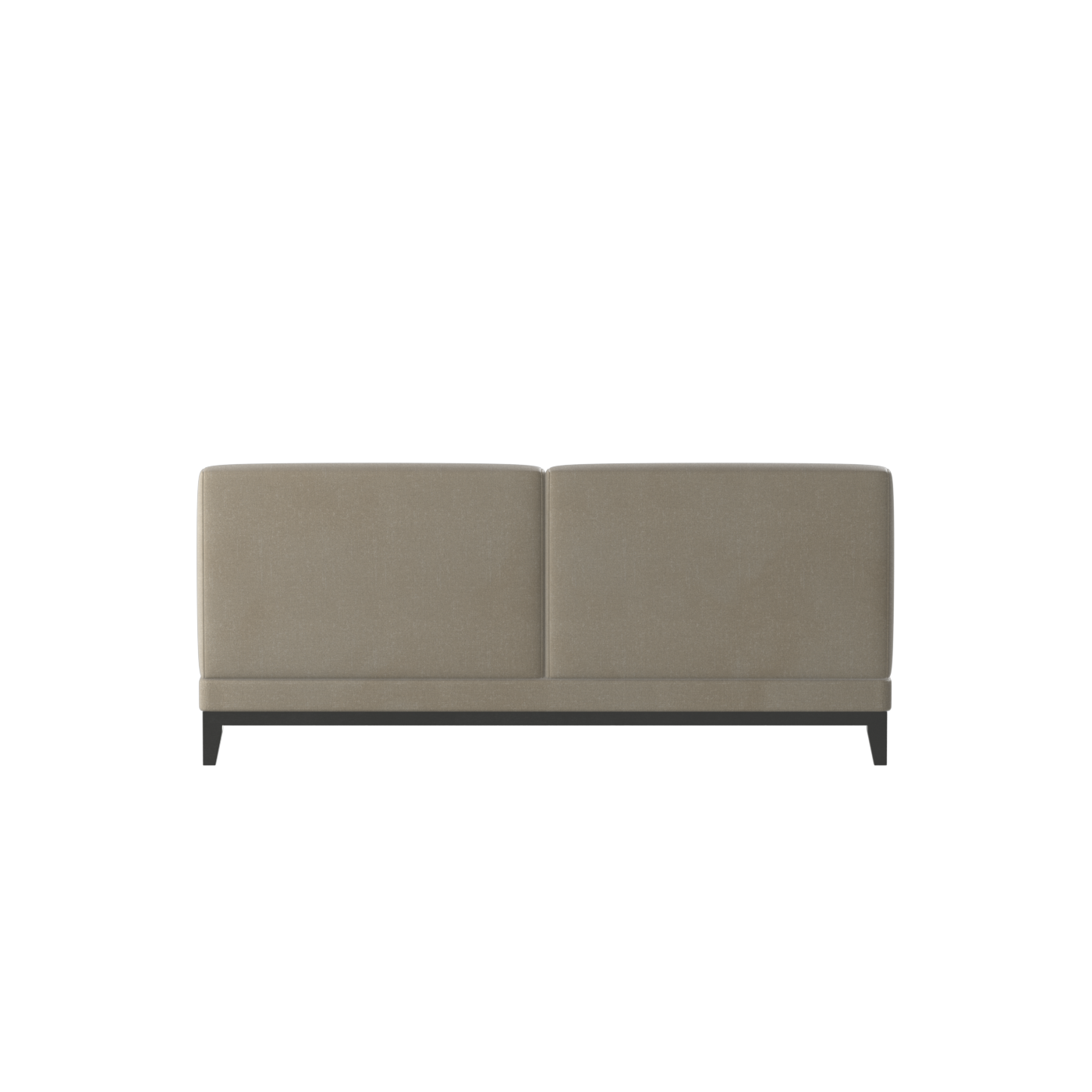 Infinity Upholstered Double Bed with Elegant Headboard