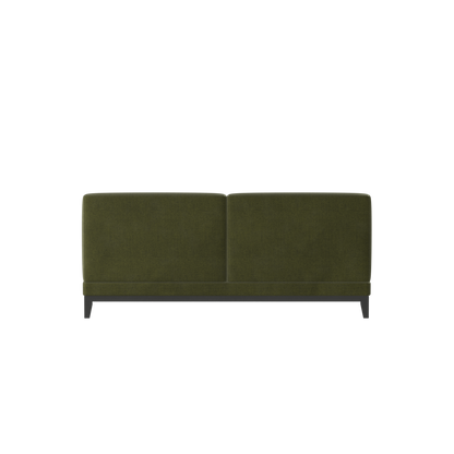 Infinity Upholstered Double Bed with Elegant Headboard