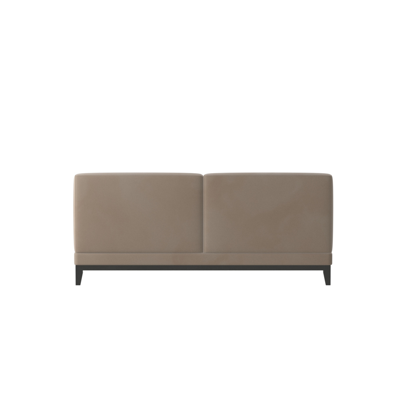Infinity Upholstered Double Bed with Elegant Headboard
