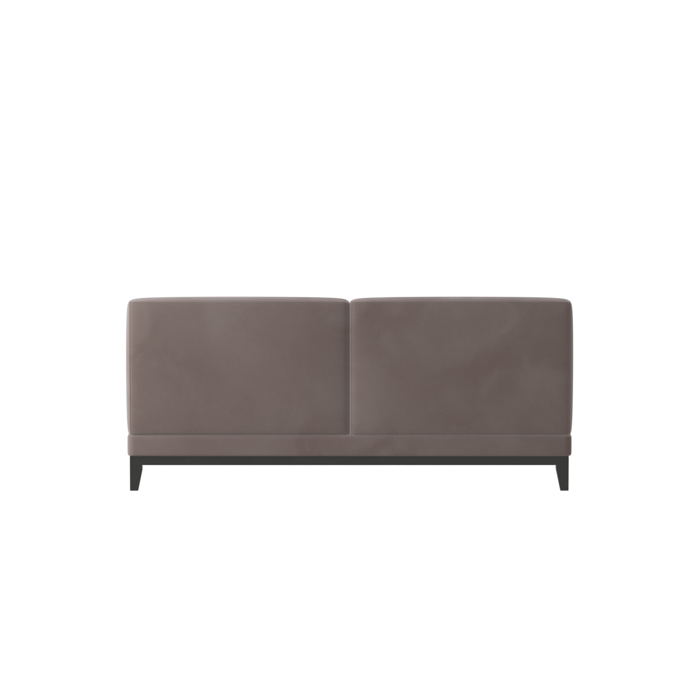 Infinity Upholstered Double Bed with Elegant Headboard