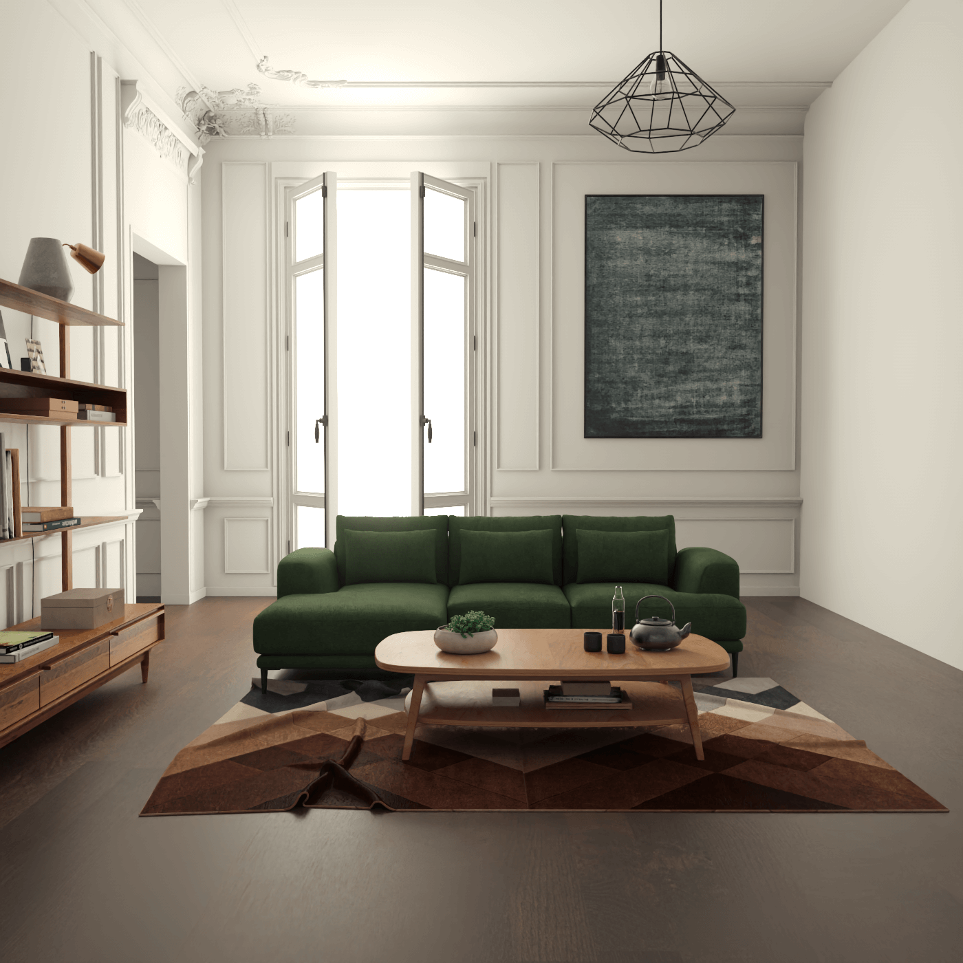 Joe Modular Corner Sofa – High-Quality Fabric Finish