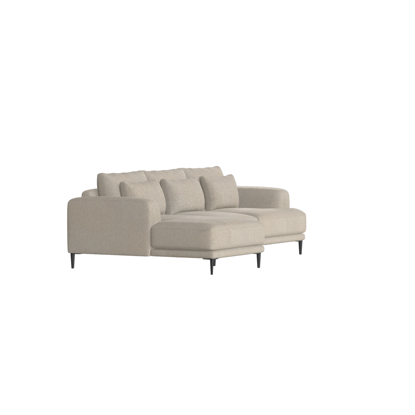 Joe Modular Corner Sofa – High-Quality Fabric Finish