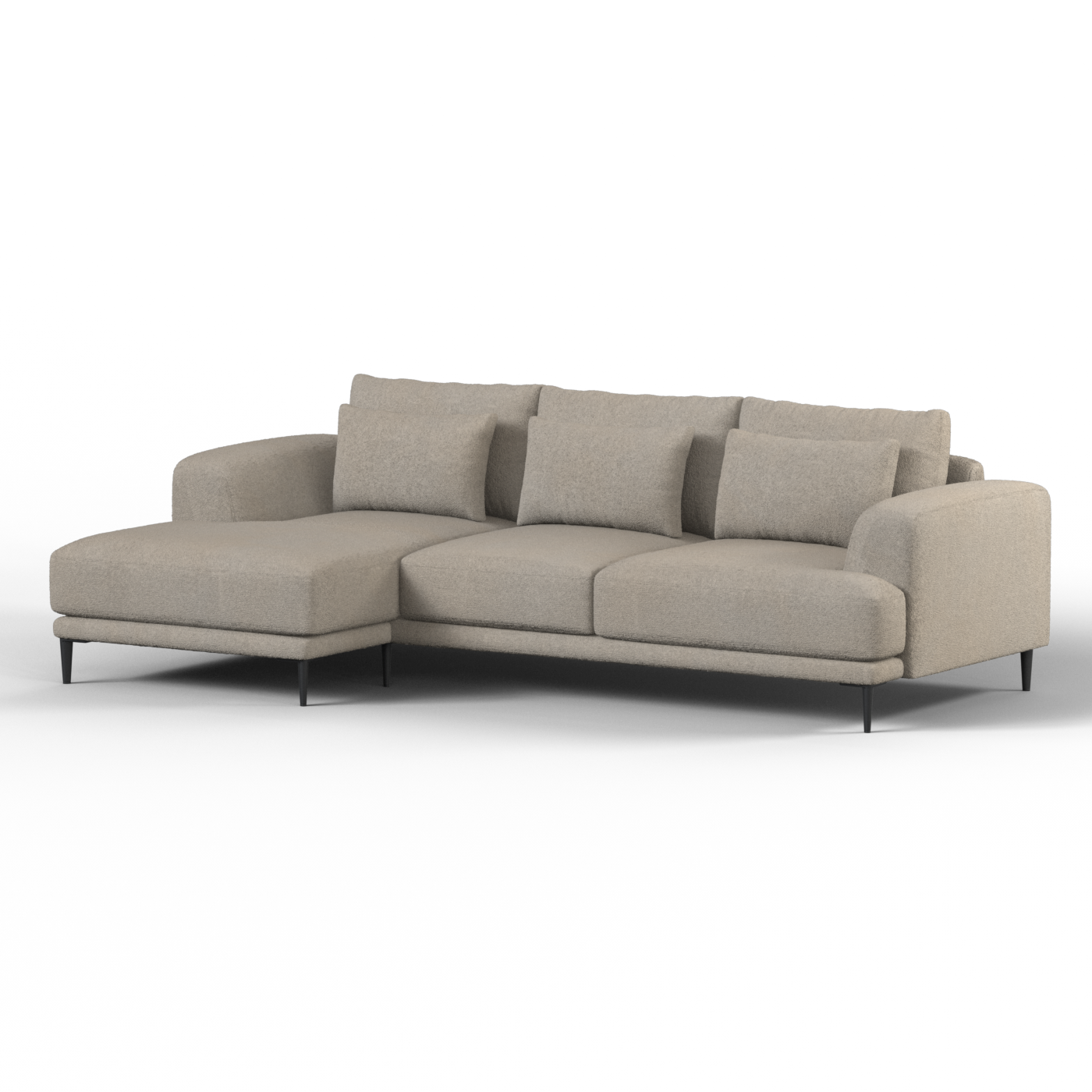 Joe Modular Corner Sofa – High-Quality Fabric Finish