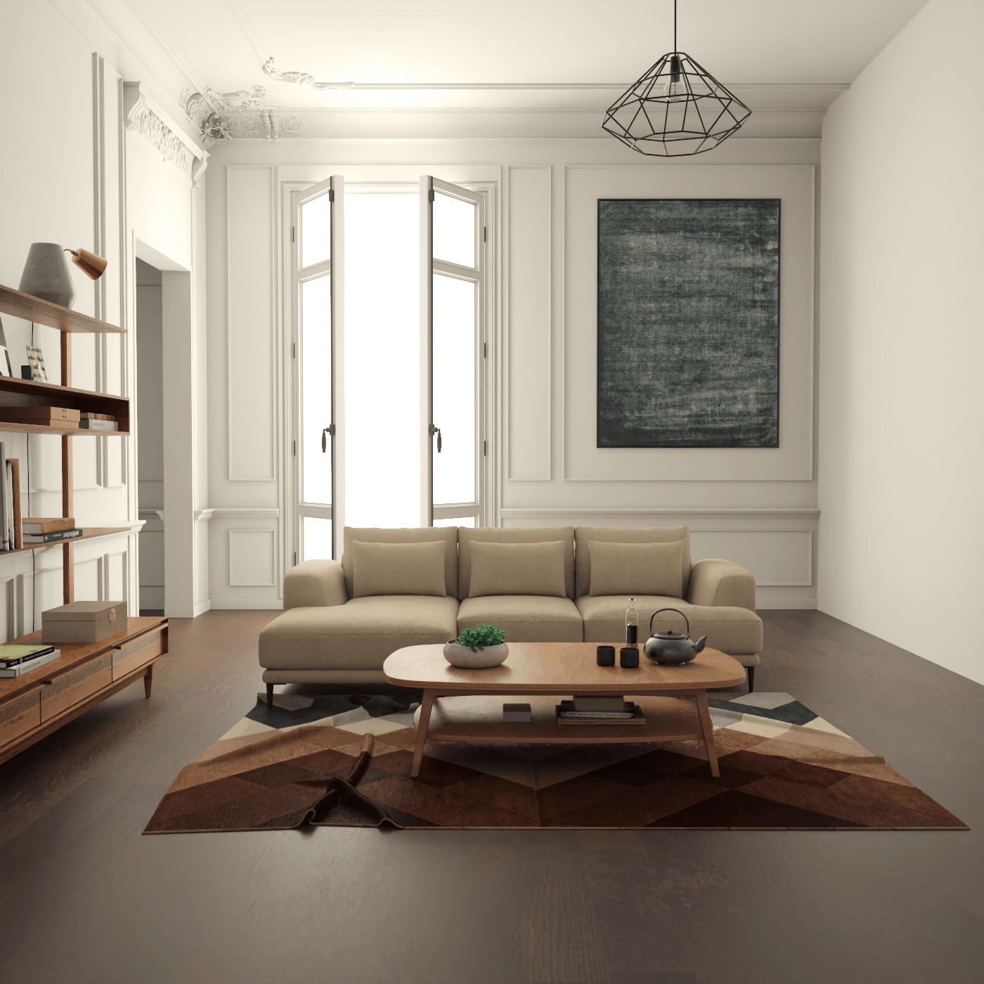 Joe Modular Corner Sofa – High-Quality Fabric Finish