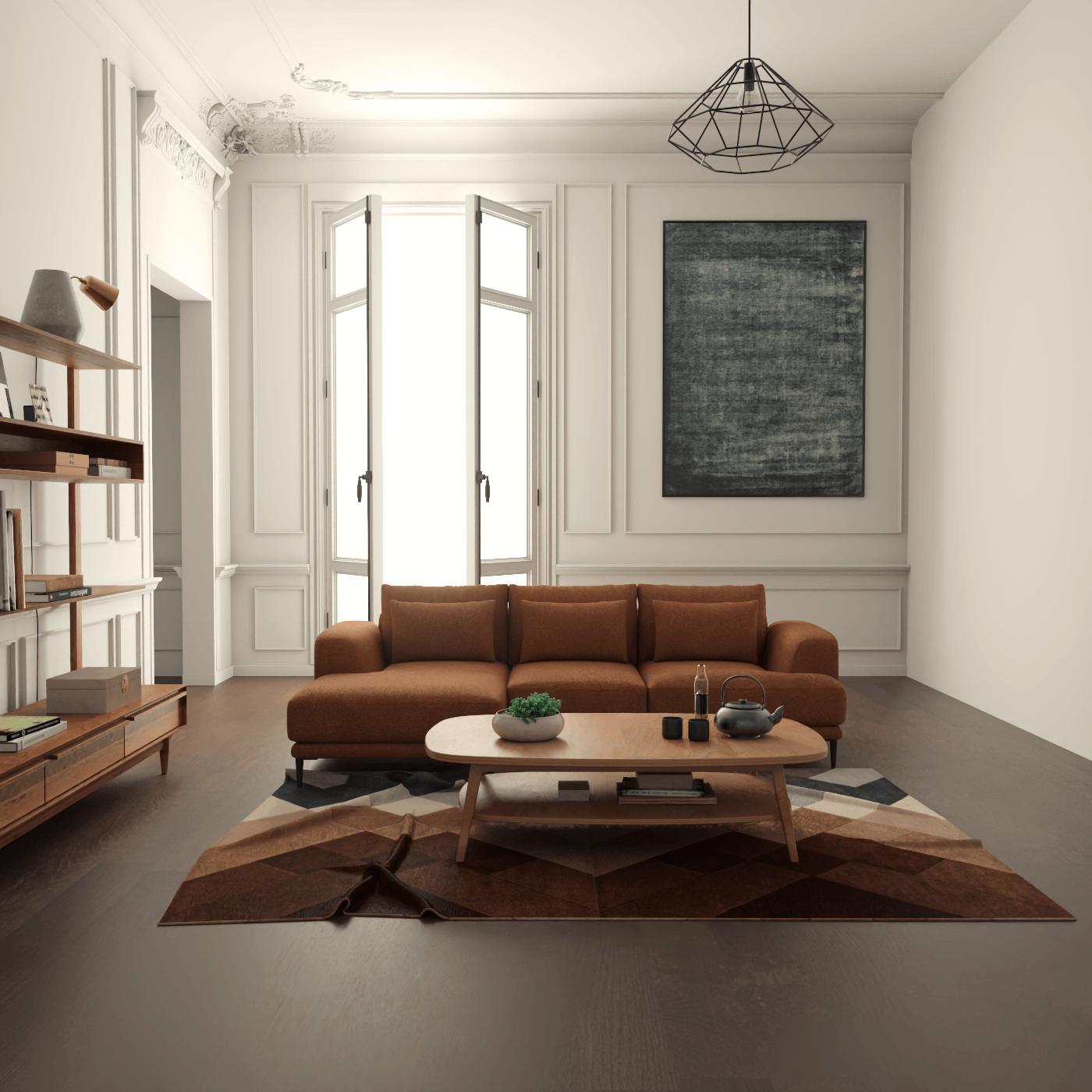Joe Modular Corner Sofa – High-Quality Fabric Finish