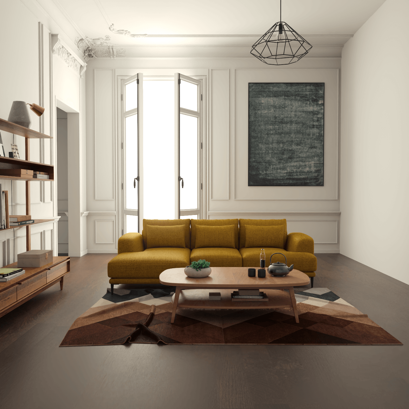 Joe Modular Corner Sofa – High-Quality Fabric Finish