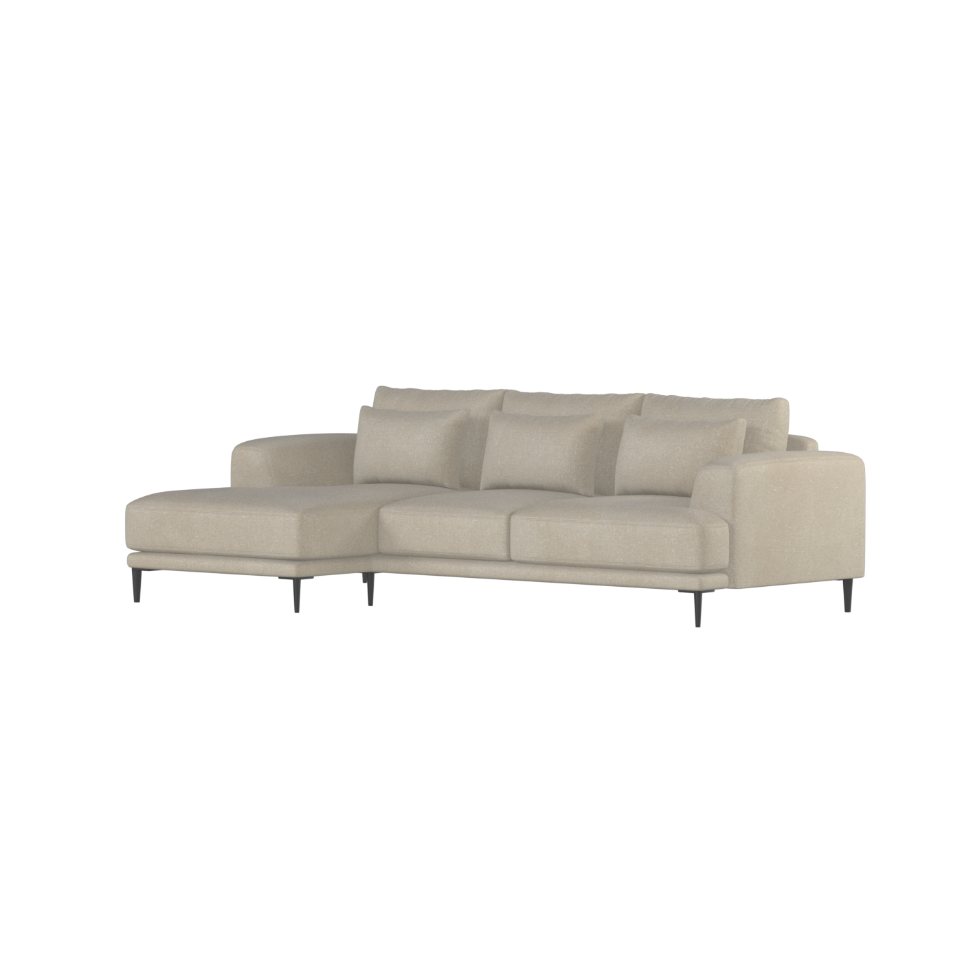 Joe Modular Corner Sofa – High-Quality Fabric Finish