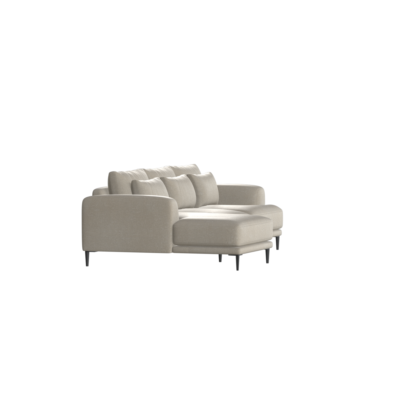 Joe Modular Corner Sofa – High-Quality Fabric Finish