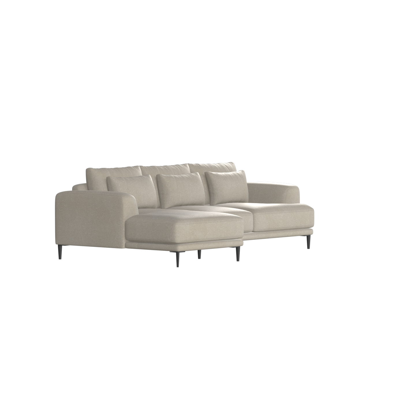 Joe Modular Corner Sofa – High-Quality Fabric Finish