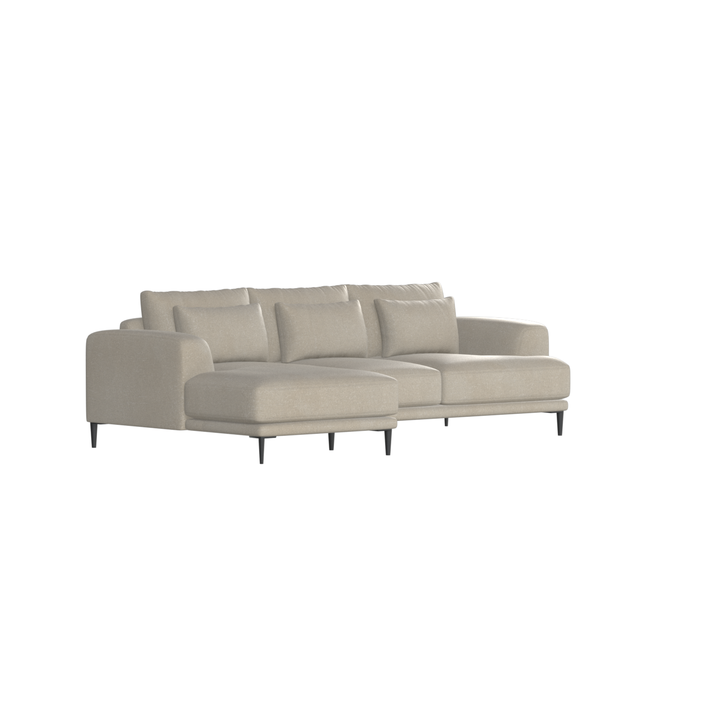Joe Modular Corner Sofa – High-Quality Fabric Finish