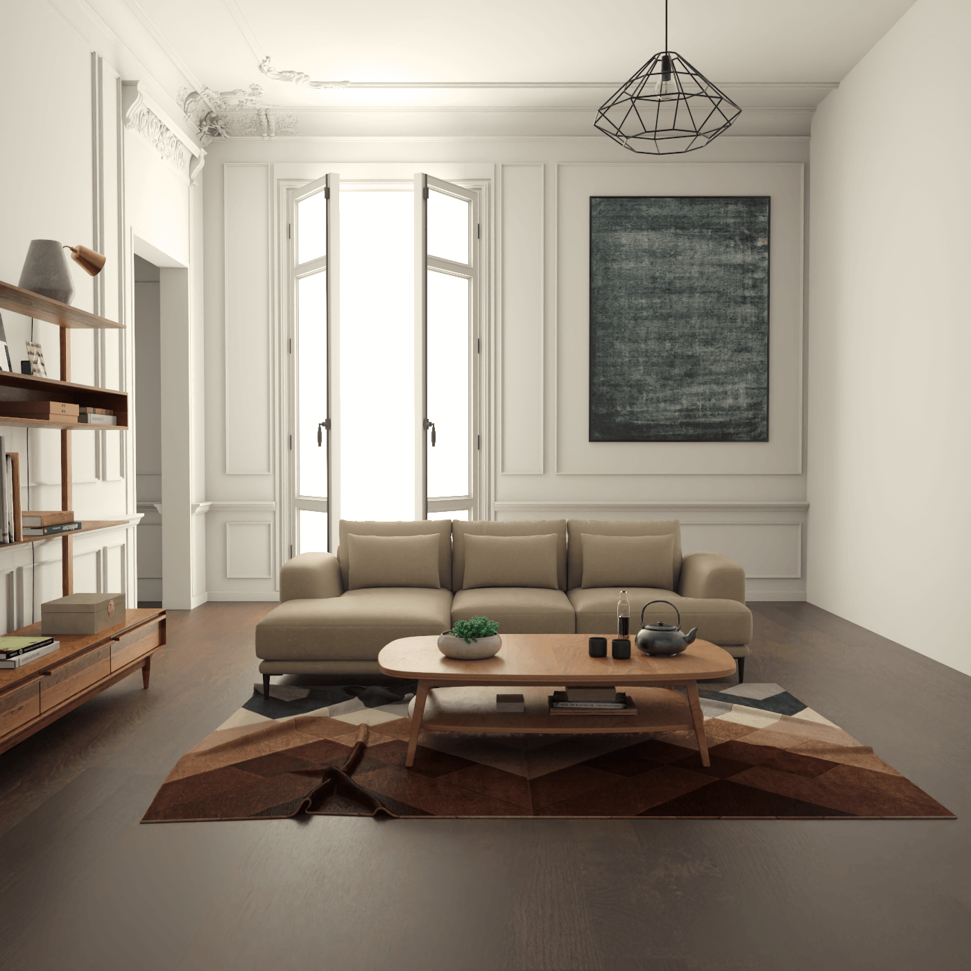 Joe Modular Corner Sofa – High-Quality Fabric Finish