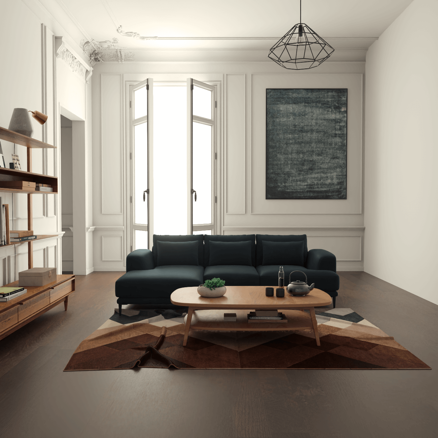 Joe Modular Corner Sofa – High-Quality Fabric Finish