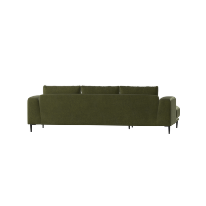 Canapé d'angle modulaire Joe – Finition en tissu de haute qualité