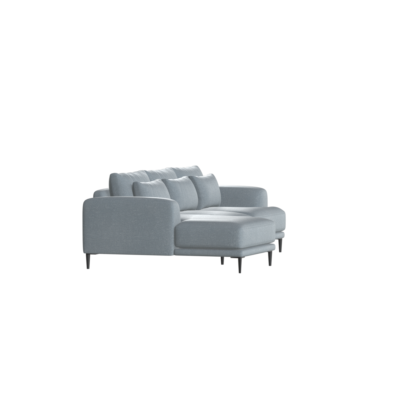Joe Modular Corner Sofa – High-Quality Fabric Finish