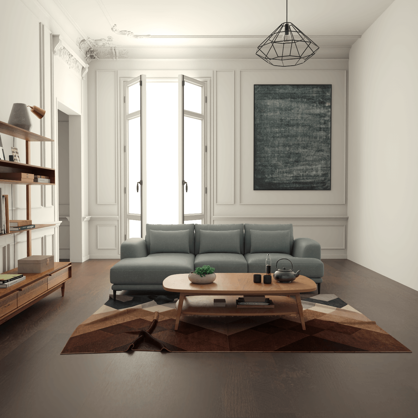 Joe Modular Corner Sofa – High-Quality Fabric Finish