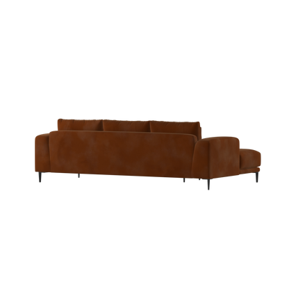 Canapé d'angle modulaire Joe – Finition en tissu de haute qualité