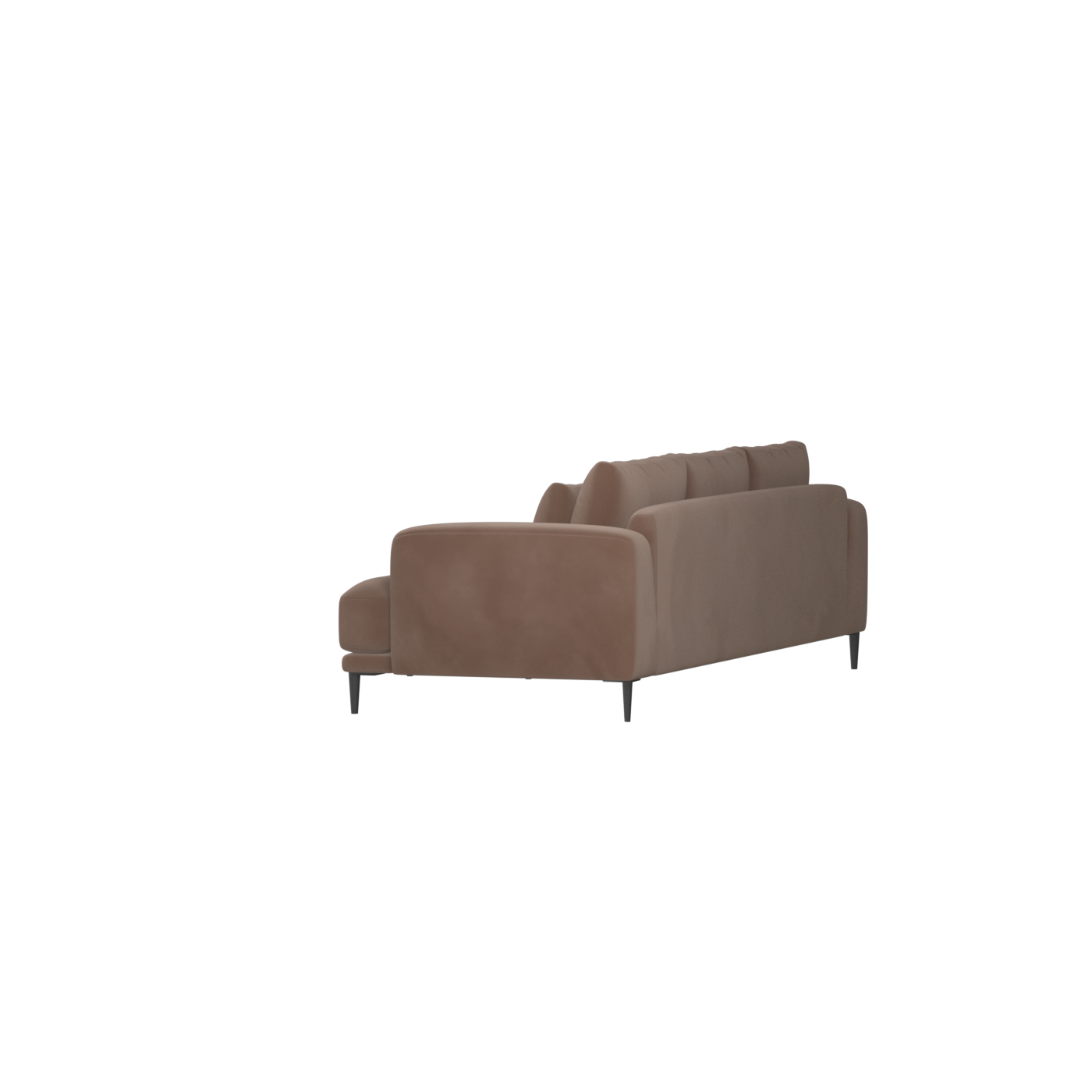 Canapé d'angle modulaire Joe – Finition en tissu de haute qualité