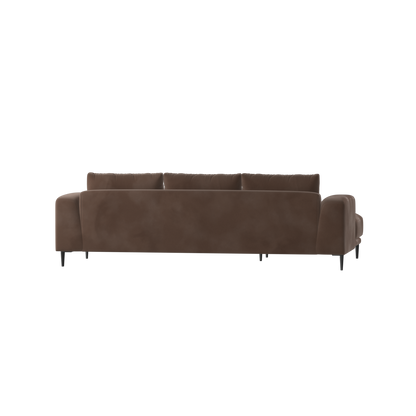 Canapé d'angle modulaire Joe – Finition en tissu de haute qualité