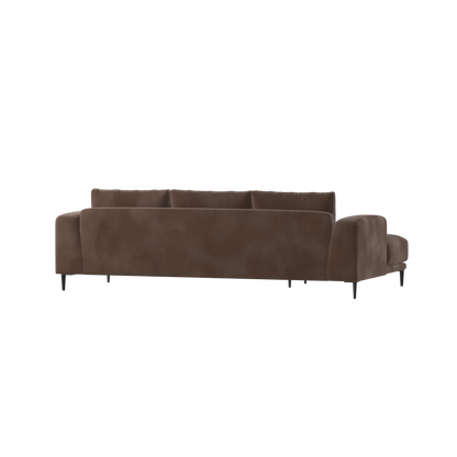 Canapé d'angle modulaire Joe – Finition en tissu de haute qualité