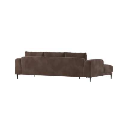 Canapé d'angle modulaire Joe – Finition en tissu de haute qualité