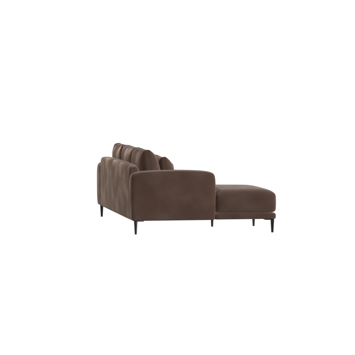 Canapé d'angle modulaire Joe – Finition en tissu de haute qualité