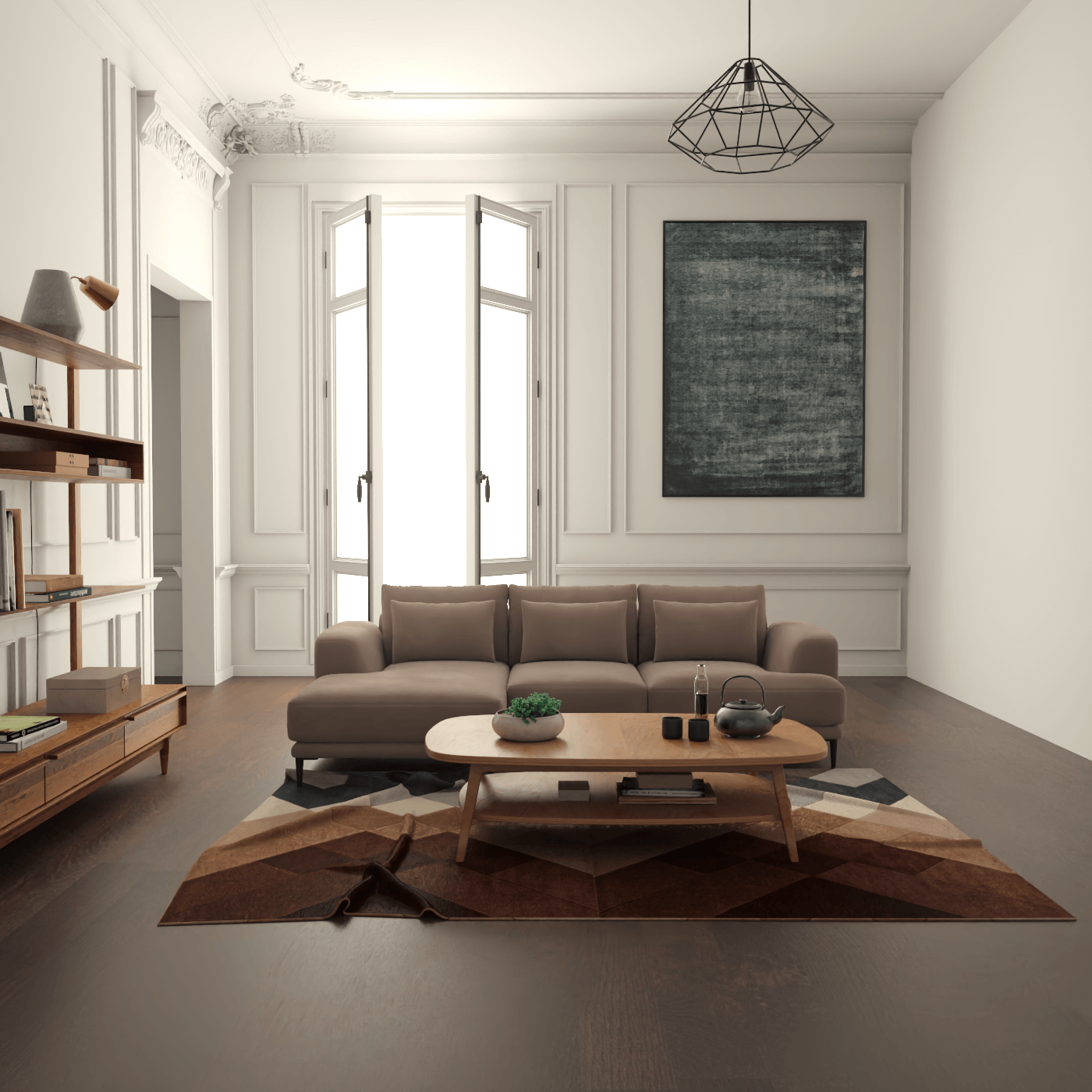 Joe Modular Corner Sofa – High-Quality Fabric Finish