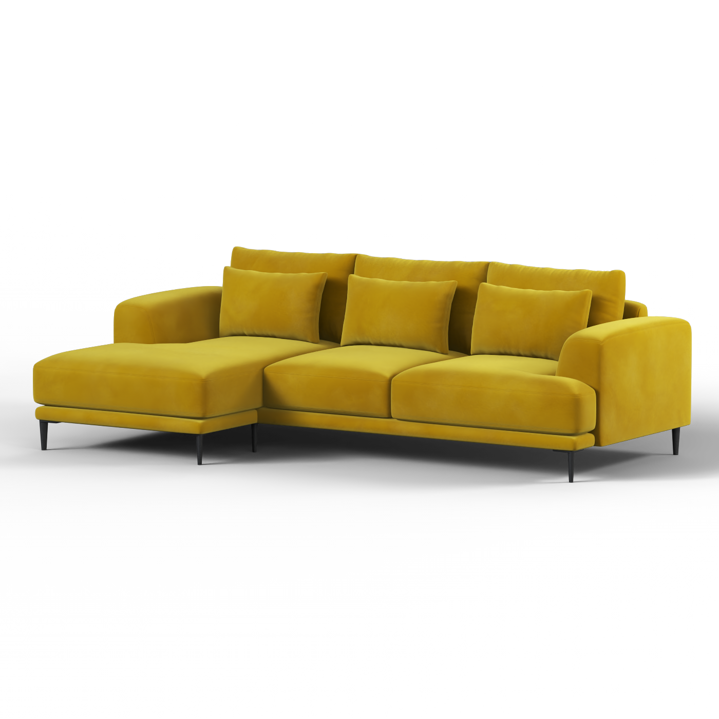 Joe Modular Corner Sofa – High-Quality Fabric Finish