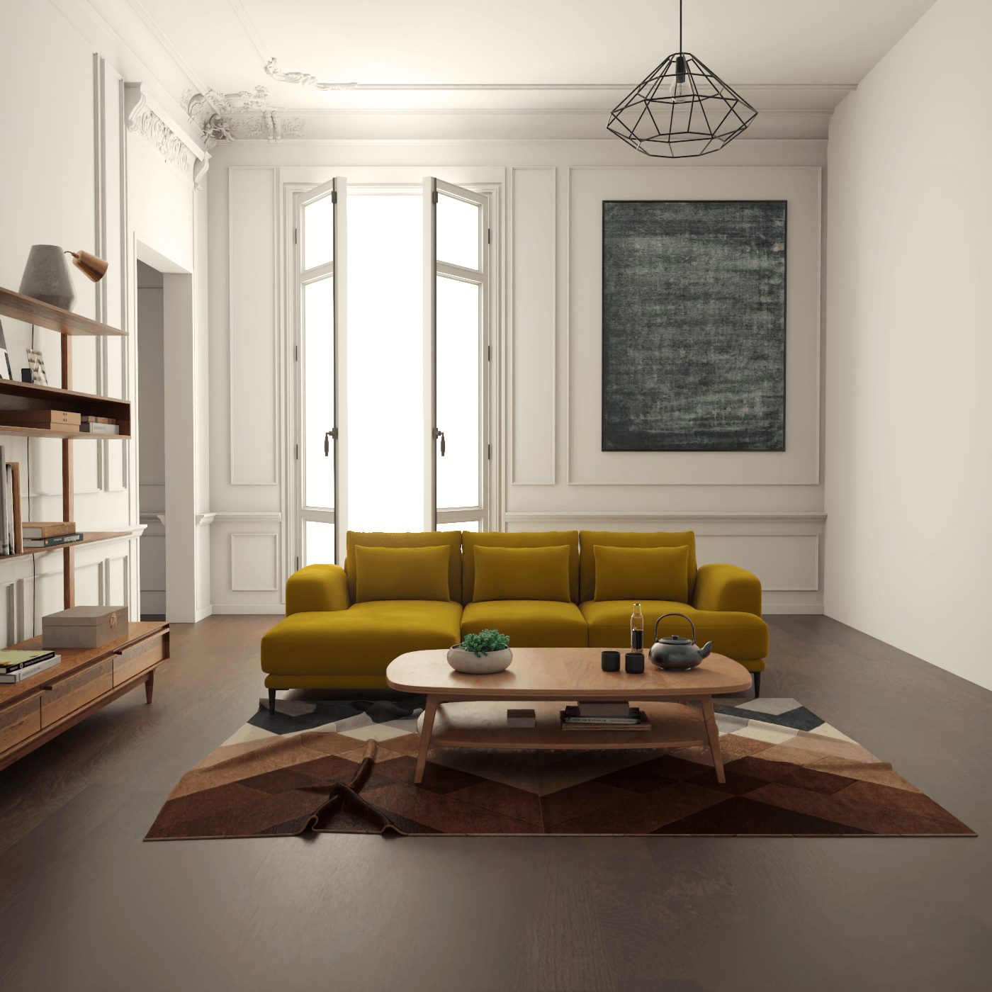 Joe Modular Corner Sofa – High-Quality Fabric Finish