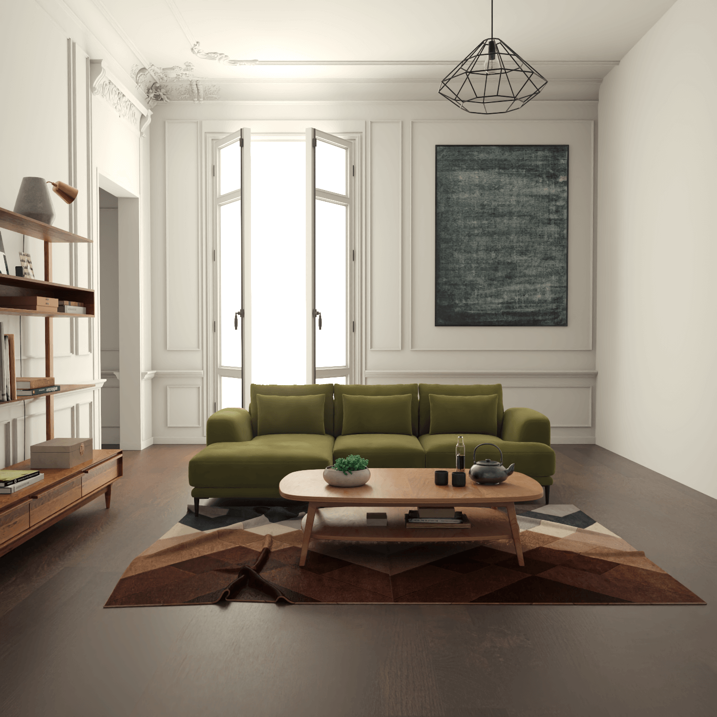 Joe Modular Corner Sofa – High-Quality Fabric Finish