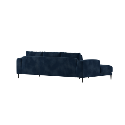Canapé d'angle modulaire Joe – Finition en tissu de haute qualité