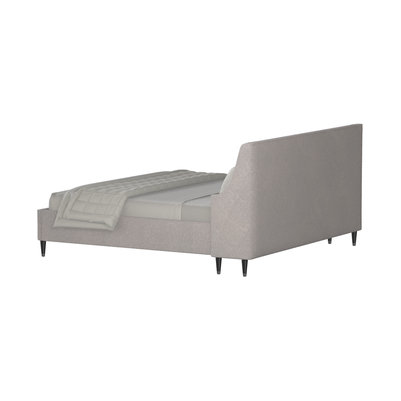 Laura Double Bed with High Headboard