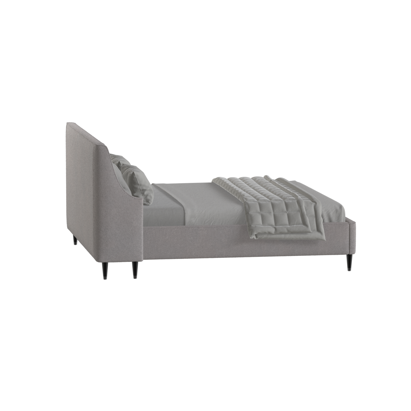 Laura Double Bed with High Headboard