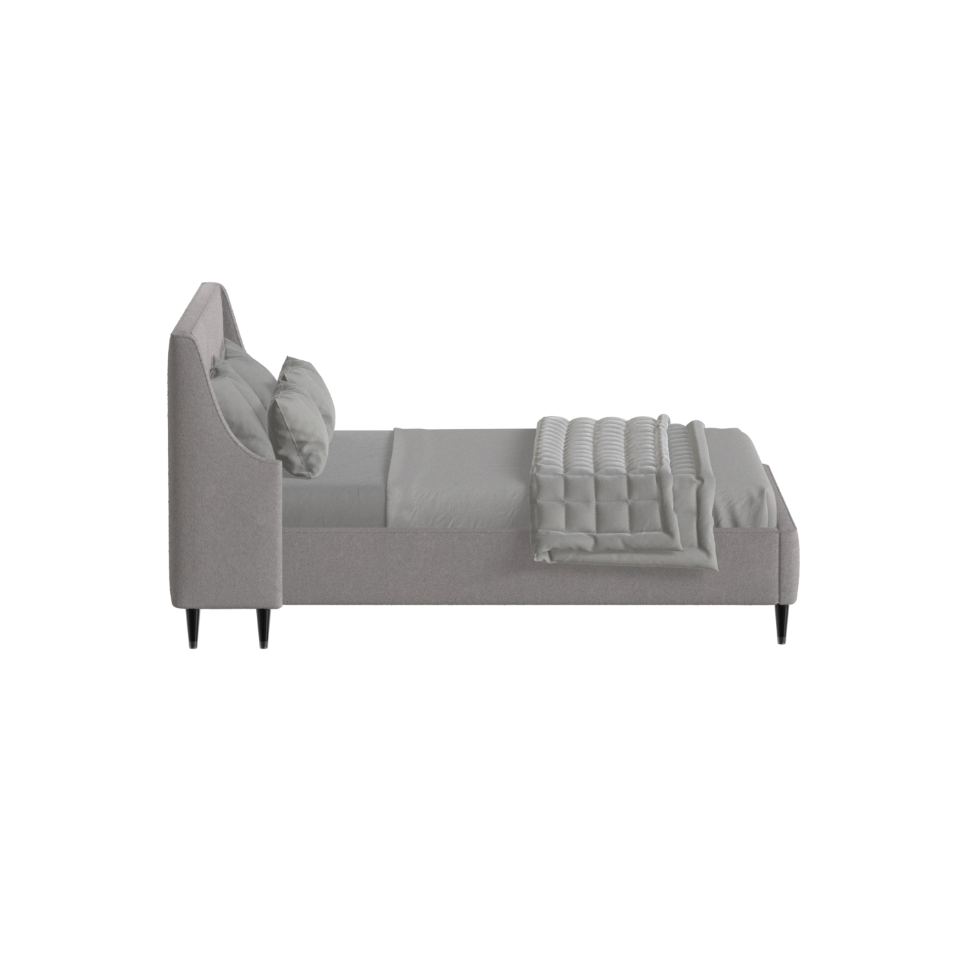 Laura Double Bed with High Headboard